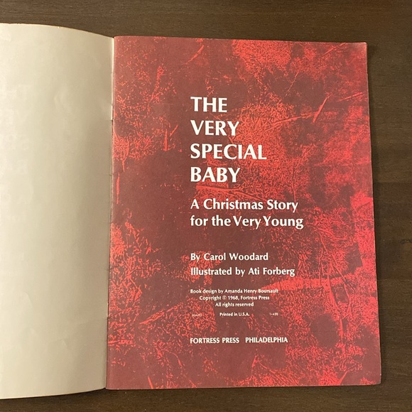 The Very Special Baby A Christmas Story for the Very Young by Carol Woodard 1968 - Picture 3 of 11